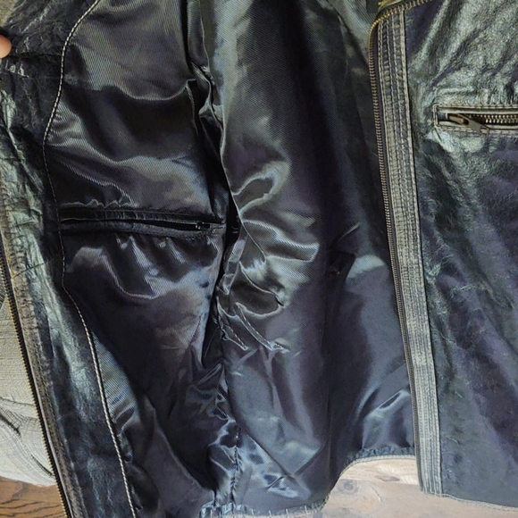 Cody James Moto Buffalo leather Jacket sz Med Mens - Picture 9 of 12